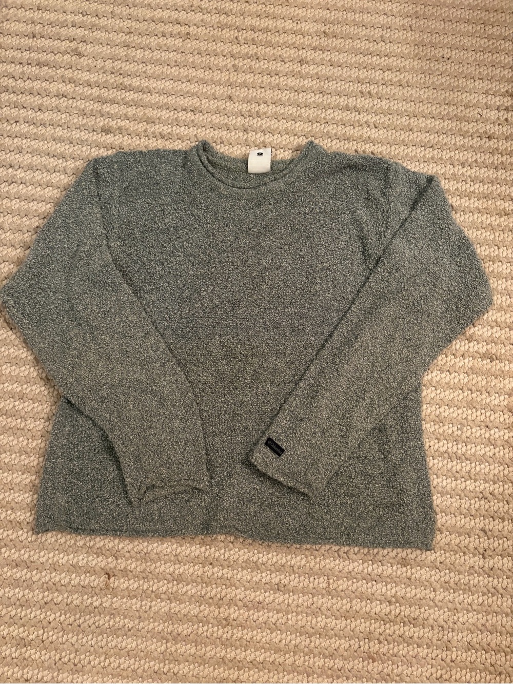 Columbia Women’s Crewneck Sweater in Heather Green